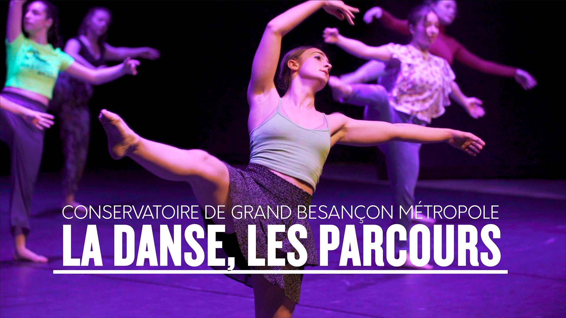 Parcours Danse au Conservatoire de Besançon