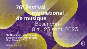 58e Édition - Concours International de Jeunes Chefs d’Orchestre de Besançon